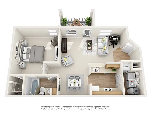 Floor plan Surf