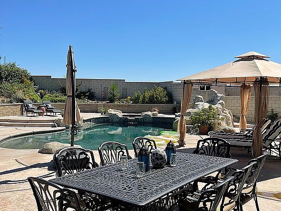 Backyard pool