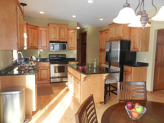 Birch Cabinets, Maple Floors