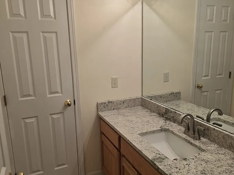 Upstairs vanity large one
