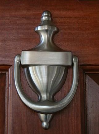 Satin Nickel Knocker