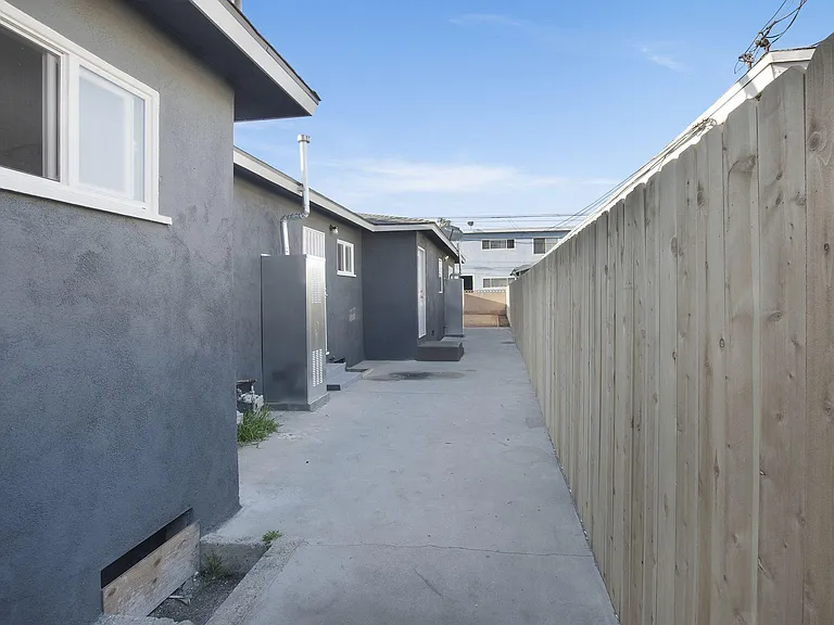 shared private backyard