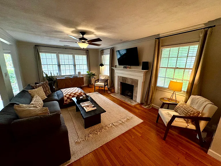 Family / living room off of the front door