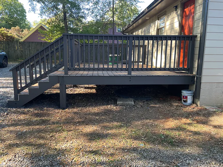 Back Deck , back of house
