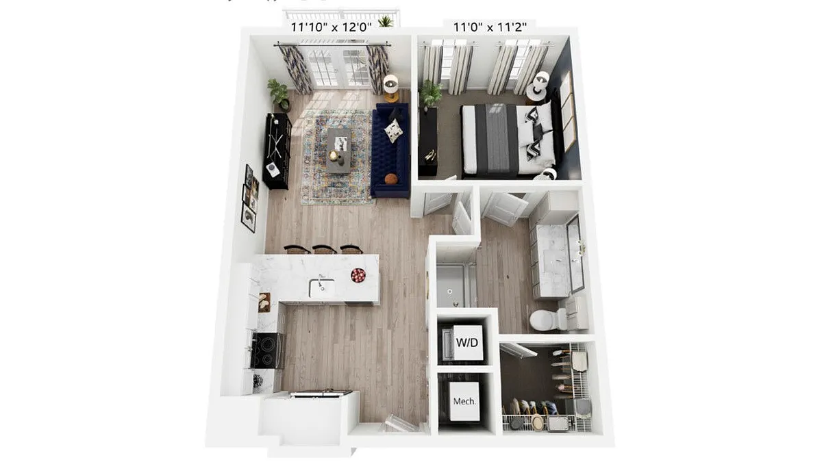 Floor plan A11