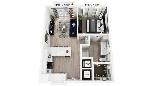 Floor plan A11