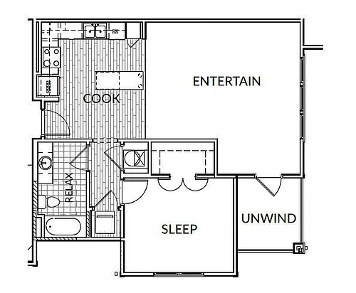 Floor plan A1 Ambiance