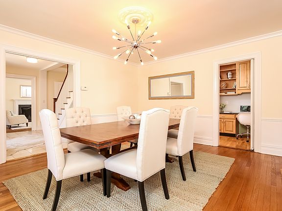 Large formal dining room