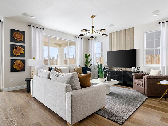 Naturally illuminated gathering room