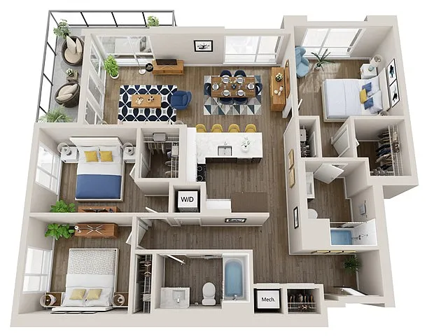 Floor plan C1