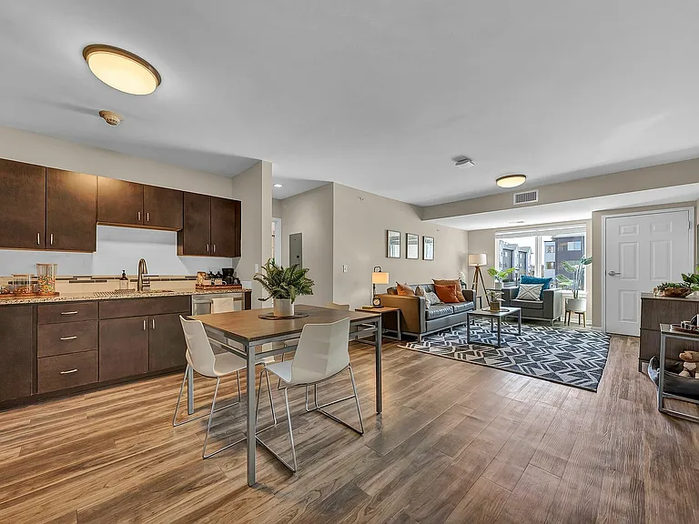 Living Room and Kitchen