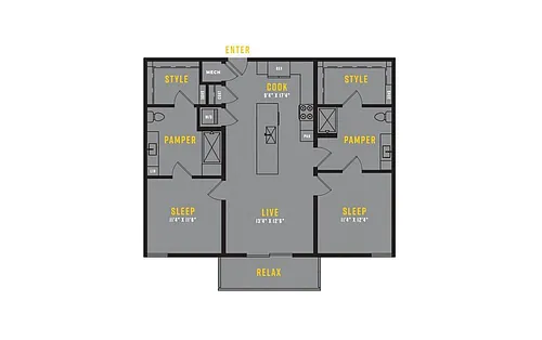 Floor plan B6
