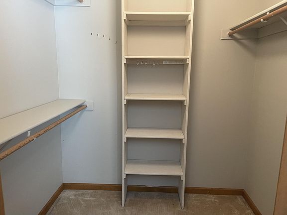 Walk-in closet off the primary bedroom