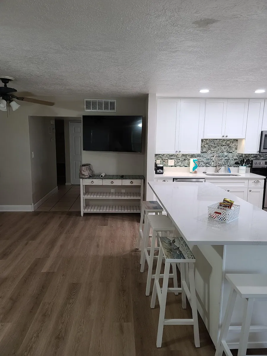 view of kitchen/hallway to bedrooms - 250 Patrick Ave