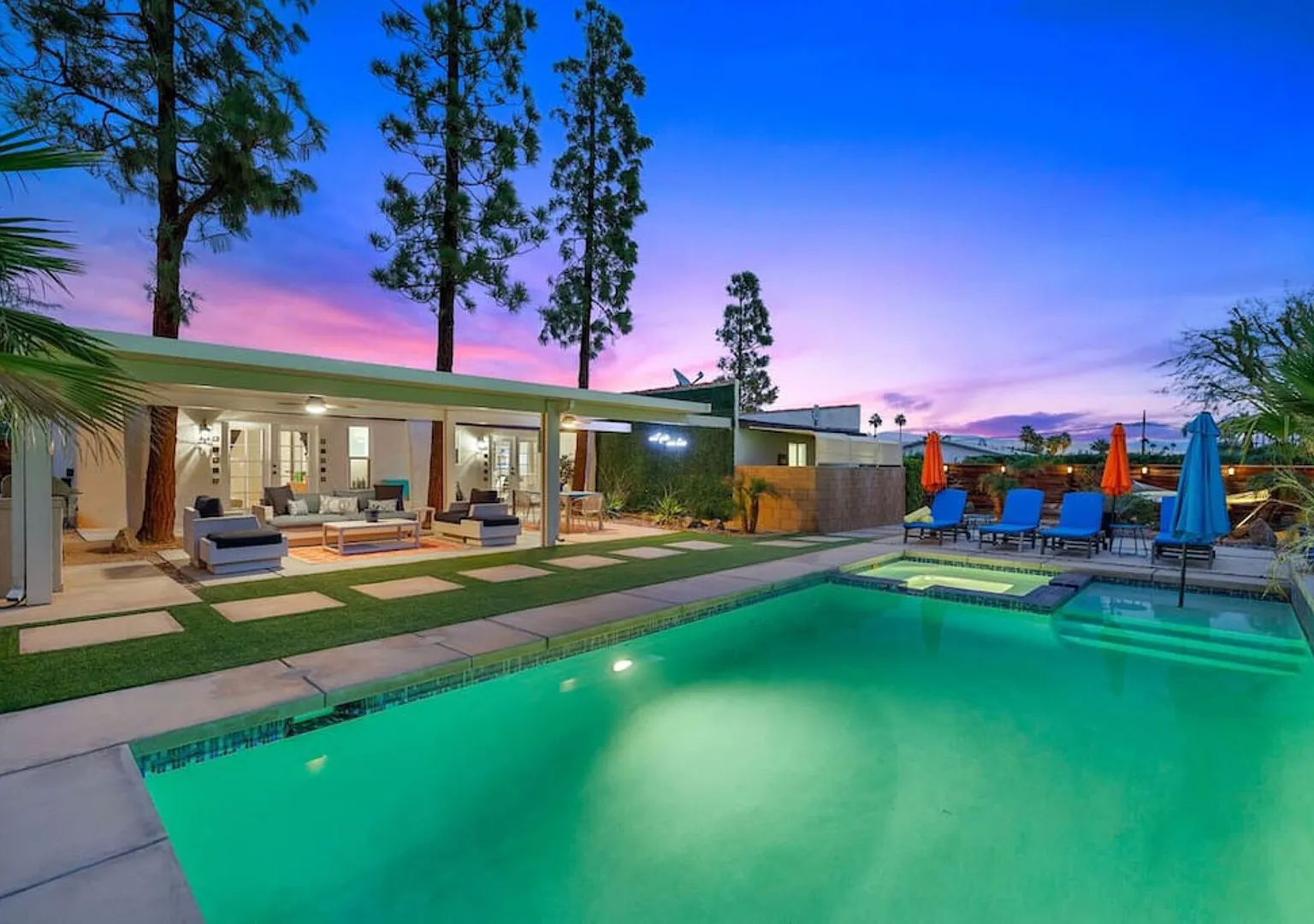 3BR Pool & Spa Home Sleep 8 Palm Springs — Photo 2