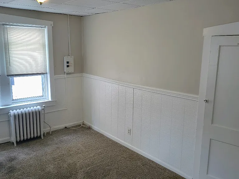 Living room and closet