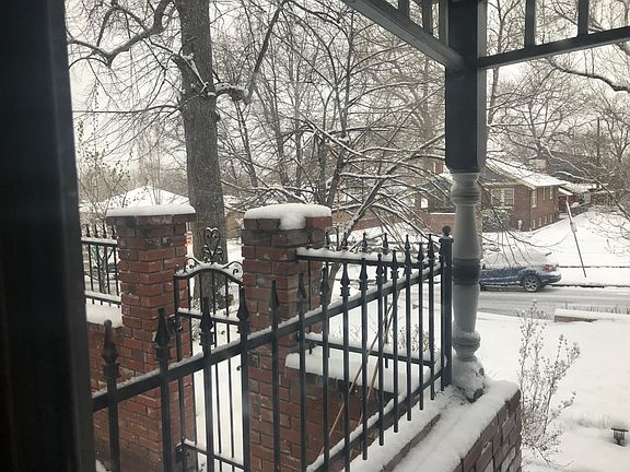 looking through the front door