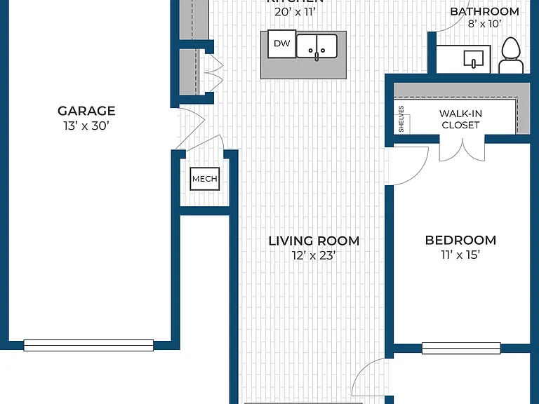 Floor Plan 1C | Seasons at Elgin | Apartments in Elgin, IL Floor Plan 1C | Seasons at Elgin | Apartments in Elgin, IL