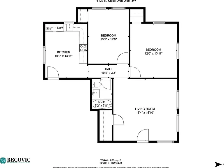 6120-6122 N Kenmore Ave #3W — Photo 2