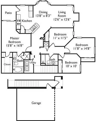 Floor plan D1 - Viscaya