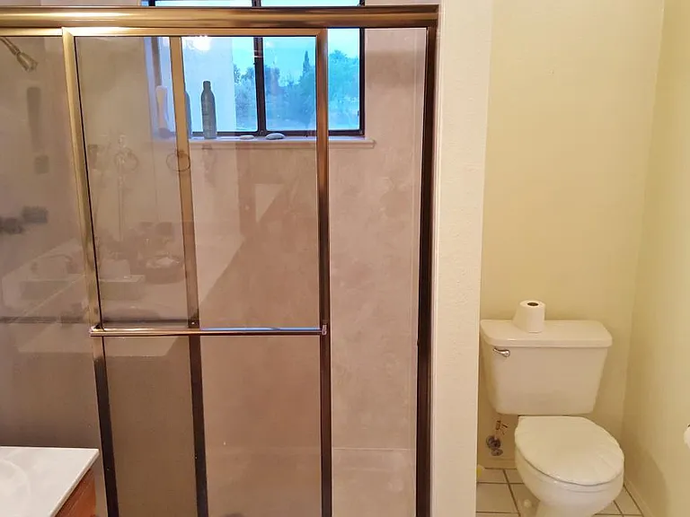large shower in master bath
