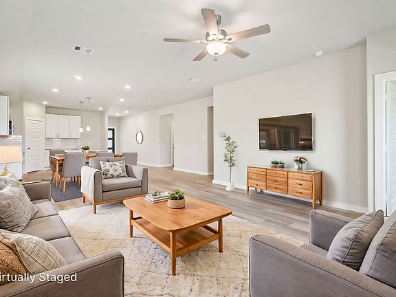 The Oleander floorplan at Wall Street Village.