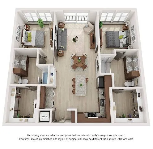 Floor plan B2