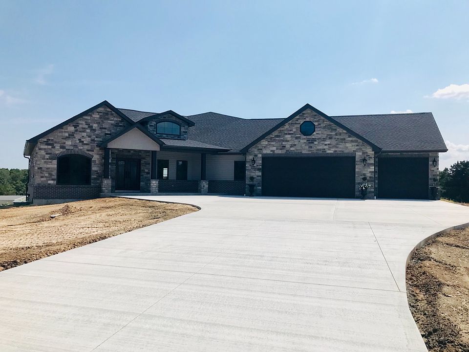 Lots of concrete! Grass will be seeded 3rd wk in August.