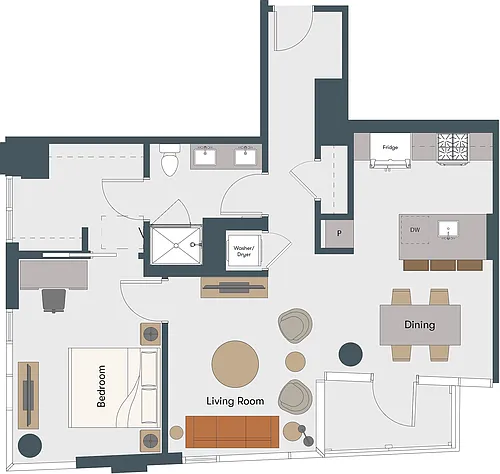 Floor plan A13