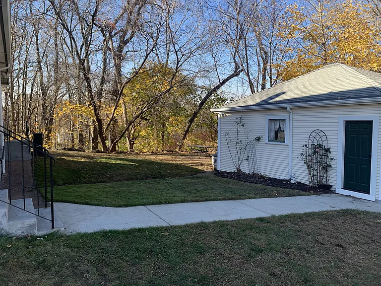 Outside - backyard