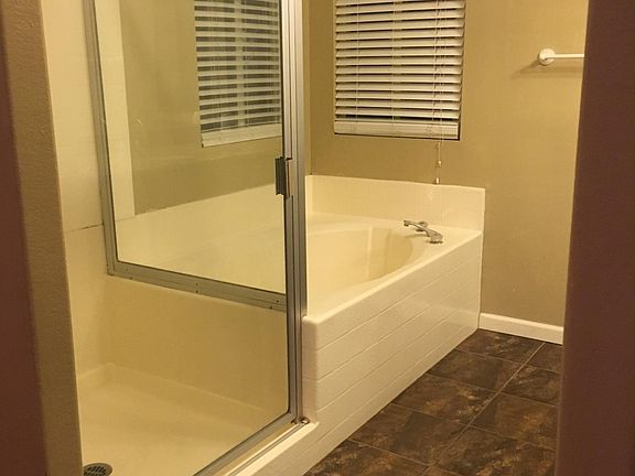 Master bathroom tub and shower