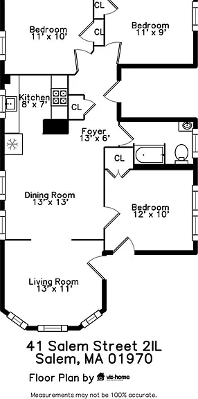 41 Salem St #2L — Photo 17
