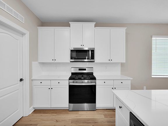 Chefs of all levels will love preparing favorite dishes with the included stainless steel appliances