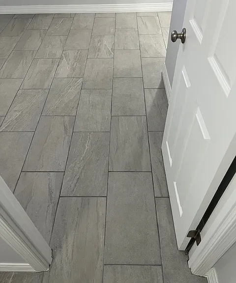 Second Floor Master Bedroom, Brand New Tile and Grout Flooring, New Baseboard Molding, New Curtains, Wall Sconce Lighting, Ceiling Fan with Light, Walk in Closet, 3/4 Master Bathroom with Shower.