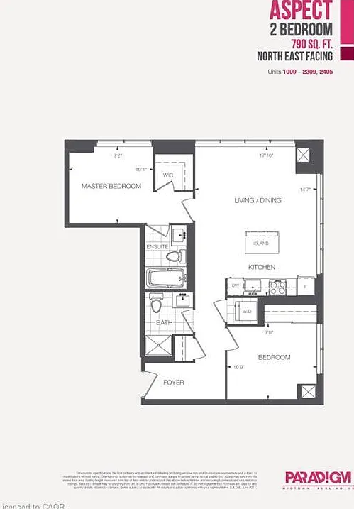 2 bed, 2.0 bath, 790 sqft, $2,800 — Photo 2
