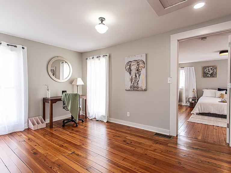 Upstairs foyer/office