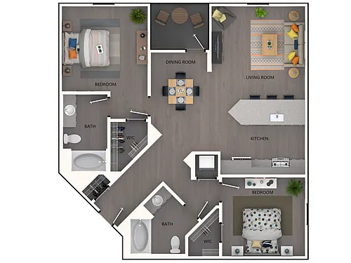 Floor plan B6