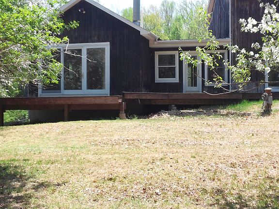 Back yard & cedar deck