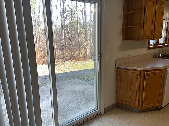 Side patio access from kitchen