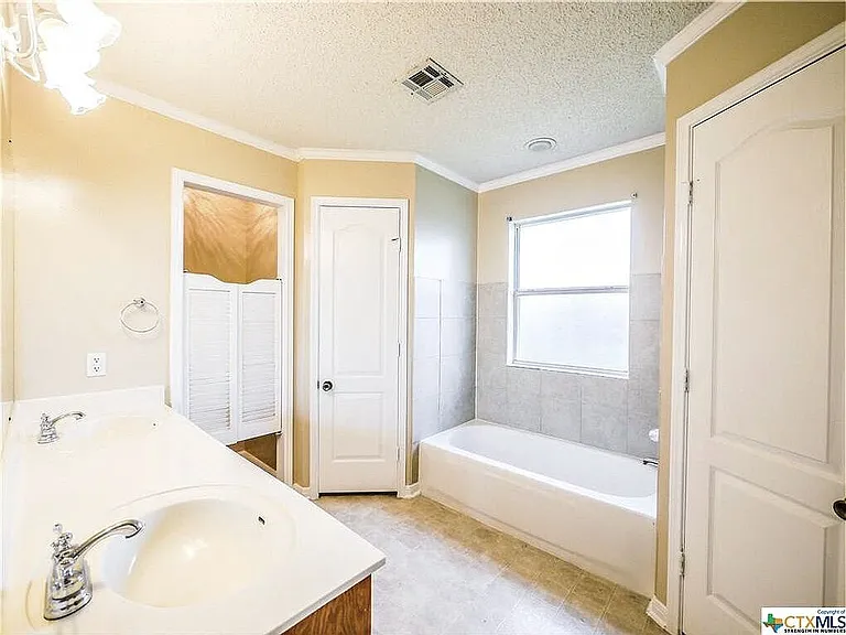 Master bathroom - dbl sinks, dbl walkin closets, tub & separate shower