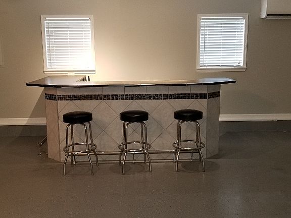 Wet Bar in Garage with sink
