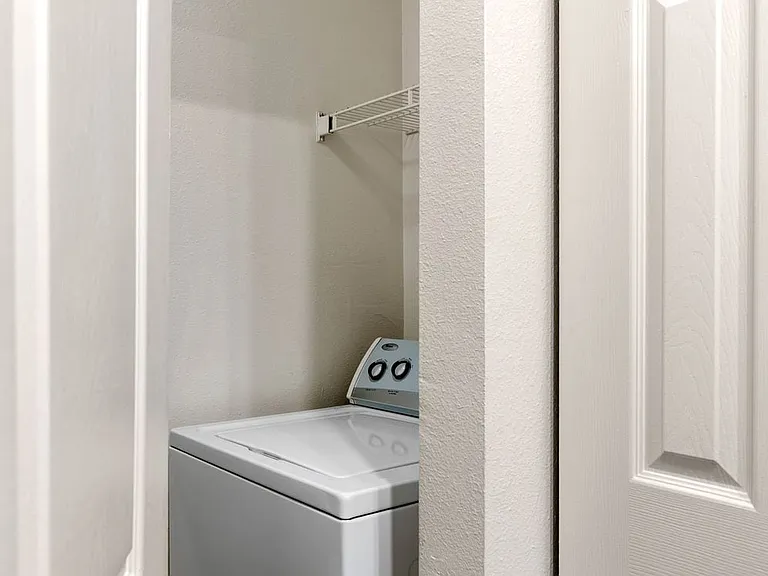Renovated Package I in-unit washer/dryer