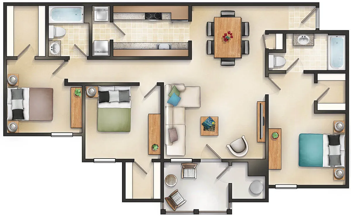 Floor plan The Everest