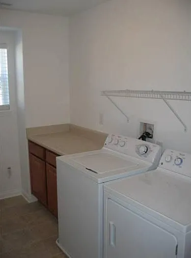 upstairs laundry room