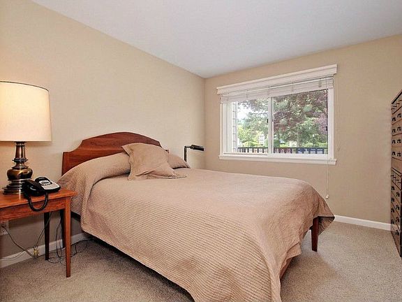 Bedroom has a nice amount of storage closets. Newer windows throughout the condo.