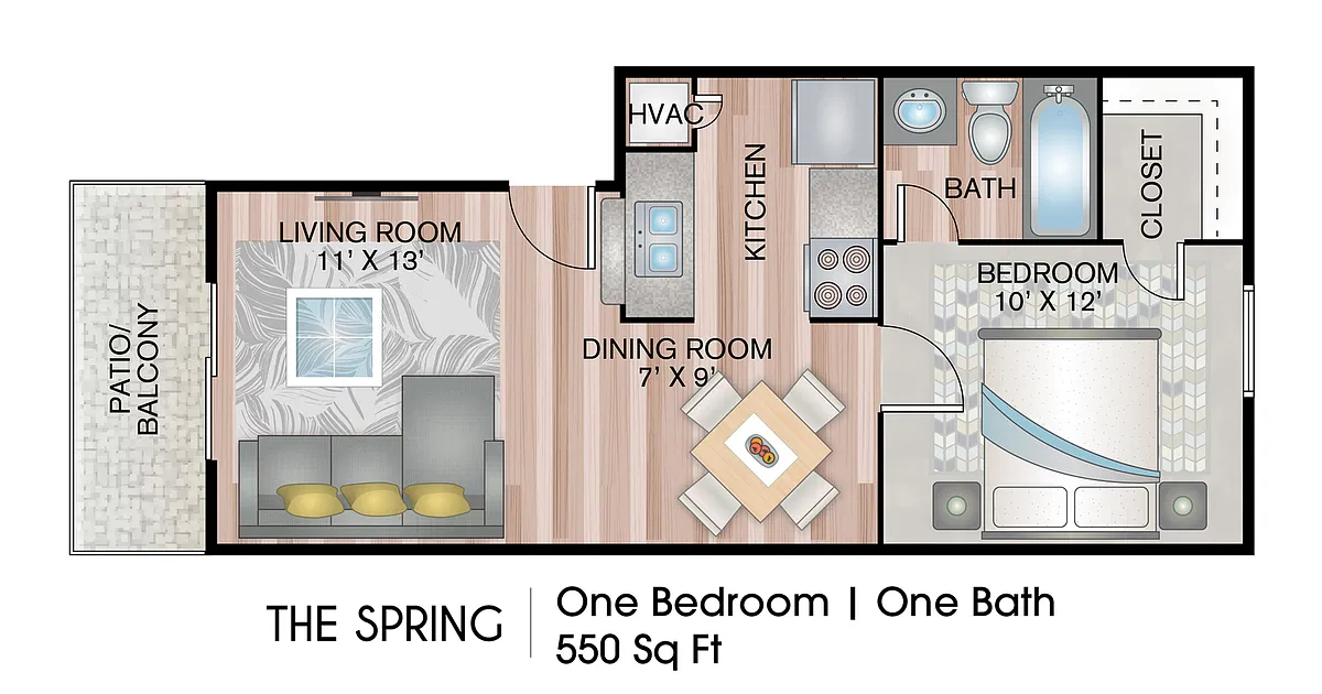 Floor plan The Spring