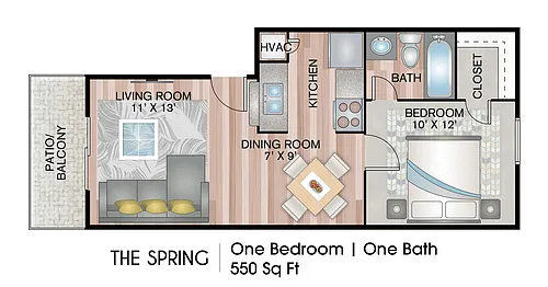 Floor plan The Spring