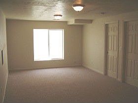 Finished Basement den