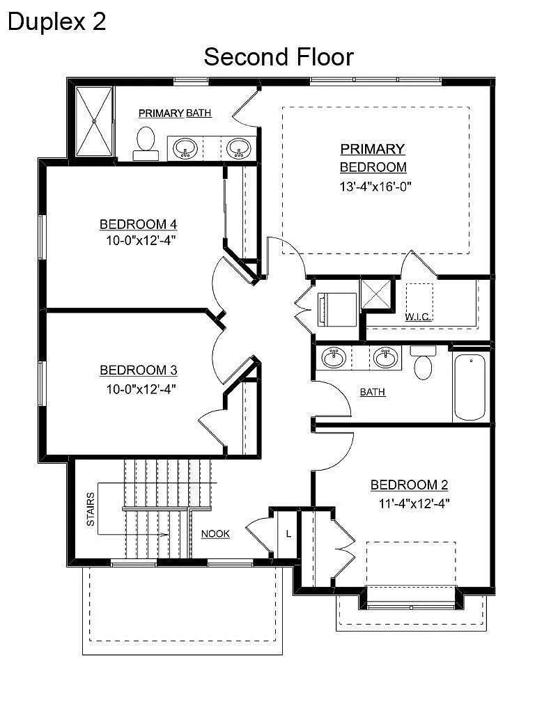 Floor plan Duplex 2