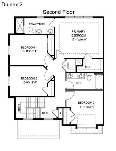 Floor plan Duplex 2